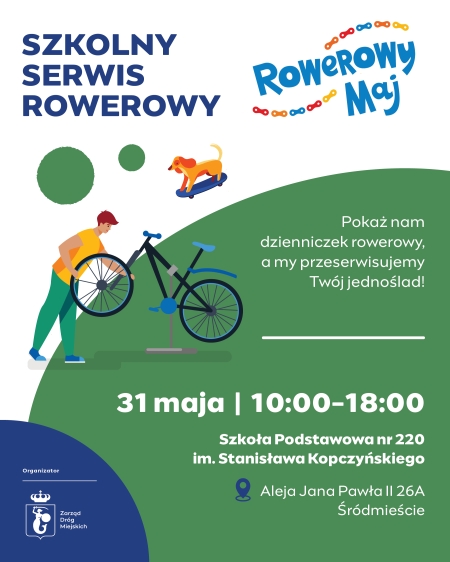 Rowerowy Maj - Szkolny Serwis Rowerowy